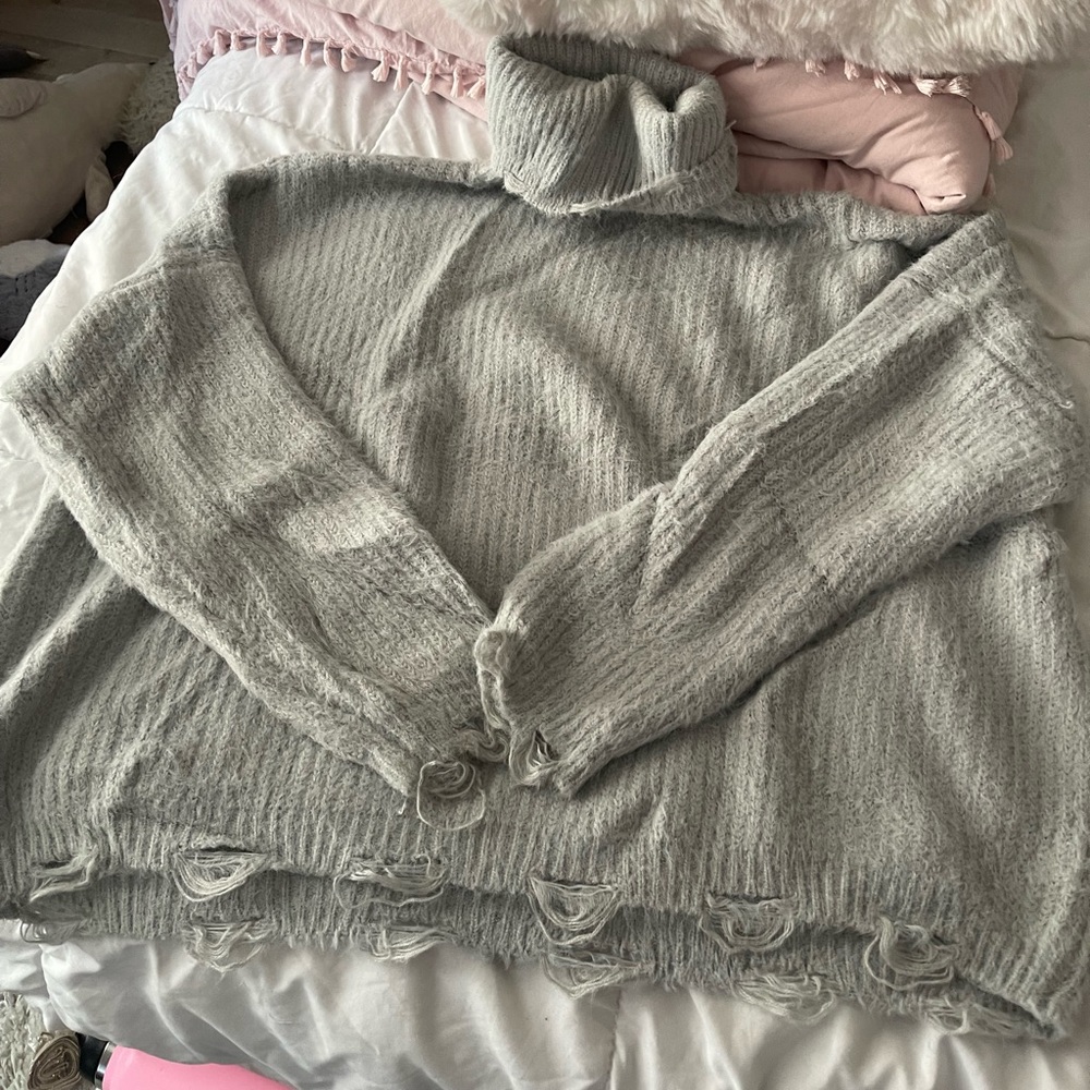 Princess Polly oversized distressed sweater